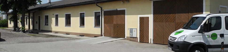 Silagro Lagerhalle in Wieselburg — großes Sortiment an Sacksilos, Big Bags und Verpackungen